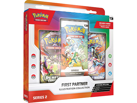 Pokemon First Partner Series 2 Illustration Collection Booster Bundle