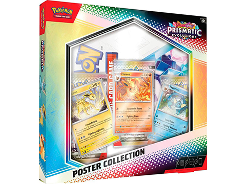 Pokemon Scarlet & Violet Prismatic Evolutions Poster Collection