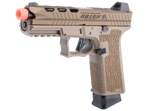 Poseidon Orion Combat Gas Blowback Airsoft Pistol w/ Licensed Polymer80 Frame (Color: Tan / No.2)