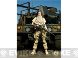 Evike.com LeeAnna Vamp Poster Featuring the Evike HMMWV (18x24)