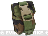 Phantom Single Frag Grenade MOLLE Ready Tactical Pouch - Woodland