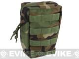 Phantom Gear 9 Large MOLLE Ready Utility / EMT Pouch - (Color: Woodland Camo)