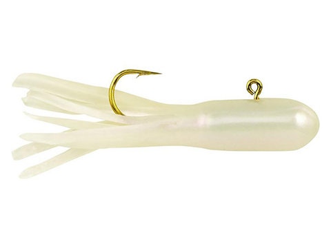 Berkley PowerBait Pre-Rigged Atomic Tubes (Color: Pearl / 1/16 oz)