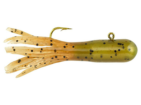 Berkley PowerBait Pre-Rigged Atomic Tubes (Color: Grasshopper / 1/64 oz)