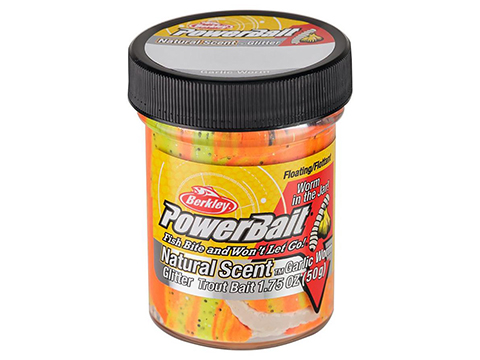 Berkley PowerBait Trout Bait (Type: Glitter / Chartreuse / Garlic