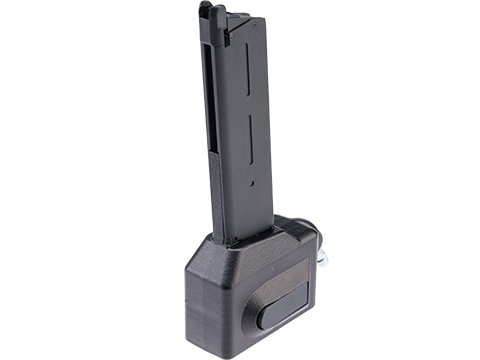 Primary Airsoft HPA to M4 Magazine Adapter for Gas Blowback Airsoft Pistols w/ Magazine 