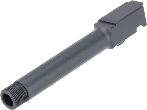 Pro-Arms CNC Aluminum Threaded Outer Barrel for Elite Force GLOCK 17 Gen.5 GBB Pistols (Color: Black)