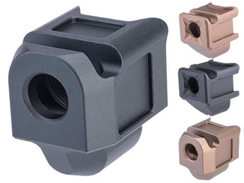 Pro-Arms Pistol Compensator for Elite Force GLOCK Gen 5 Gas Blowback Airsoft Pistols 