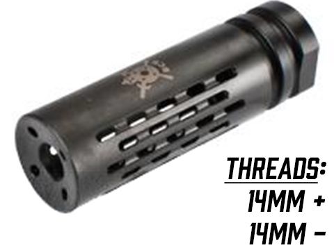 PTS Battle Comp BABC Airsoft Flash Hider (Thread: 14mm Positive)