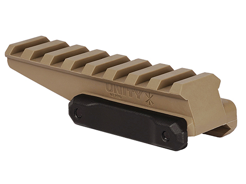 PTS Unity Tactical Licensed FAST Polymer Micro Riser (Color: Flat Dark Earth)