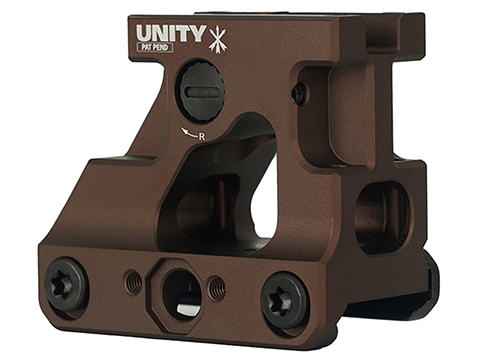 PTS Unity Tactical Licensed FAST MRO Footprint Red Dot Mount (Color: Limited Edition Bronze)