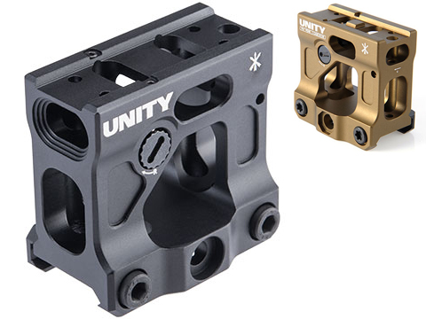 PTS Unity Tactical Licensed FAST Micro Red Dot Mount (Color: Black)