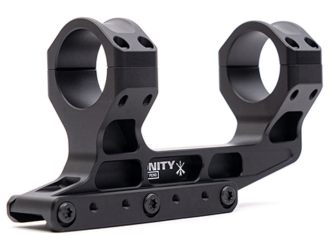 PTS Unity Tactical Licensed FAST LPVO Optics Mount Set w/ RMR Footprint and Aimpoint RDS Offset Mounts (Color: Black)