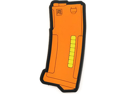 PTS PVC IFF Hook and Loop EPM Patch (Color: Orange)