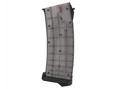 PTS TPM-AK 155rd Translucent Mid-Cap Magazine for Airsoft AEG Rifles