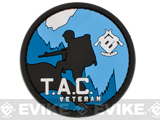 T.A.C. (The Airsoft Camp) Veteran - Official Evike.com Event IFF Hook and Loop Morale Patch