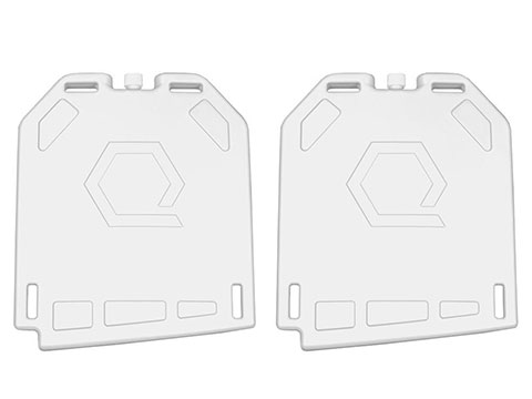 Qore Performance IcePlate Cooling Plate No Hose (Color: White - 2 Pack)
