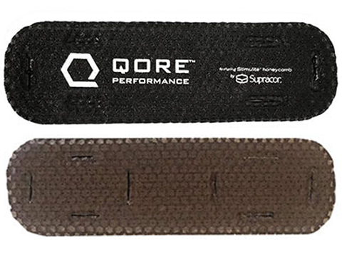 Qore Performance IceVents Universal Breathable Stand Off Ventilation Padding for Plate Carriers & Soft Body Armor (Color: Black / 2 Pack)