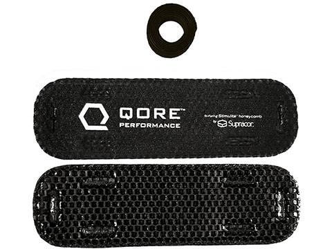 Qore Performance IceVents Universal Breathable Stand Off Ventilation Padding for Plate Carriers & Soft Body Armor (Color: Black)