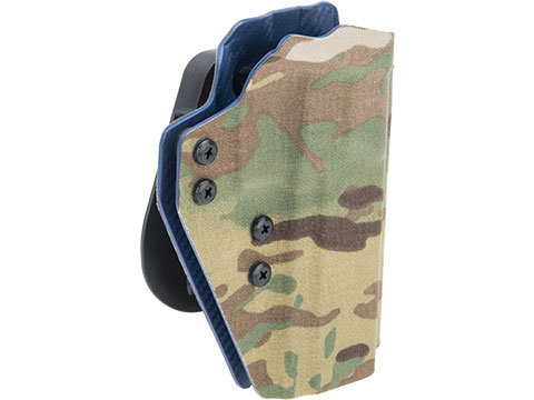 QVO Tactical Secondary OWB Kydex Holster for SIG Sauer M17 Series (Color: Multicam)