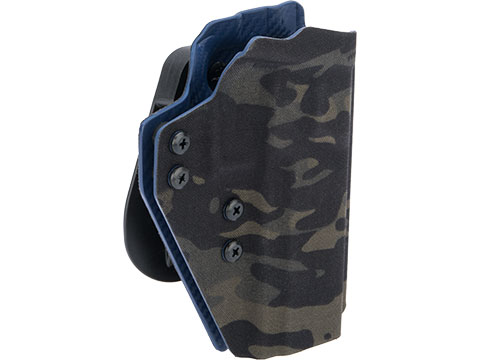 QVO Tactical Secondary OWB Kydex Holster for SIG Sauer M17 Series (Color: Multicam Black)