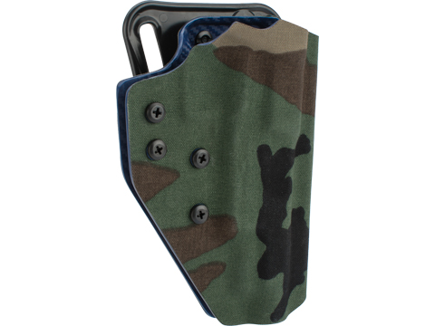 QVO Tactical Secondary OWB Kydex Holster for EMG 2011 / Hi-CAPA Series (Color: Woodland)