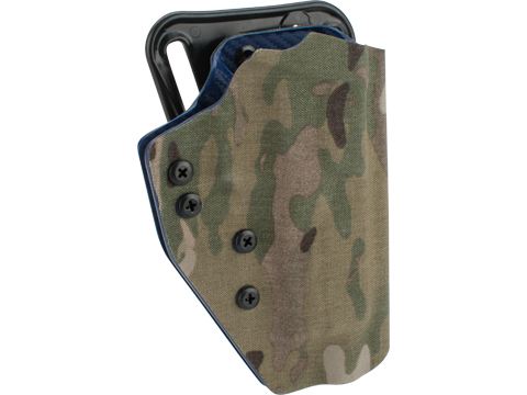 QVO Tactical Secondary OWB Kydex Holster for EMG SAI BLU Series (Color: Multicam)