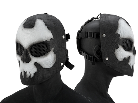 Evike.com R-Custom Fiberglass Wire Mesh Ghost Bravo Mask