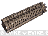 Madbull Daniel Defense Licensed AR15 Lite Rail for M4 Airsoft AEG Rifles (Color: FDE / 9)