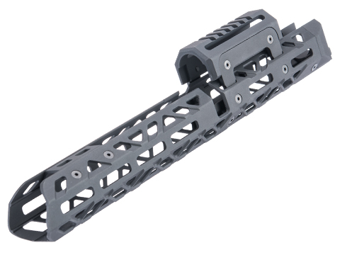 Raptor TWI Type 3 Extended M-LOK Handguard for AK Series Airsoft AEG Rifles (Color: Black)