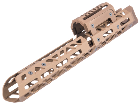Raptor TWI Type 3 Extended M-LOK Handguard for AK Series Airsoft AEG Rifles (Color: Coyote Tan)