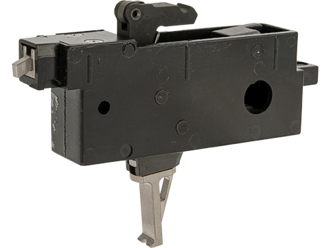 RA-Tech Steel Variable Pull Stroke Trigger Box for WE-Tech M4/M16 Gas Blowback Airsoft Rifles (Model: 001)