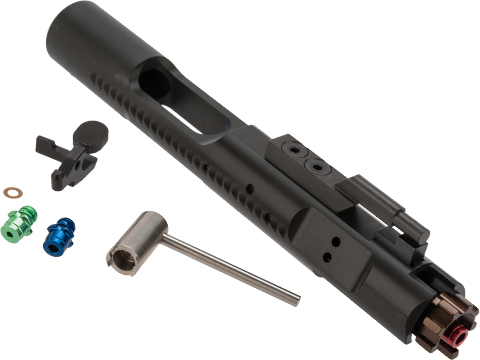 RA-TECH Complete Bolt Carrier Group w/ Magnetic Locking NPAS Aluminum Loading Nozzle Set (Model: WE M4 / M16 GBB)