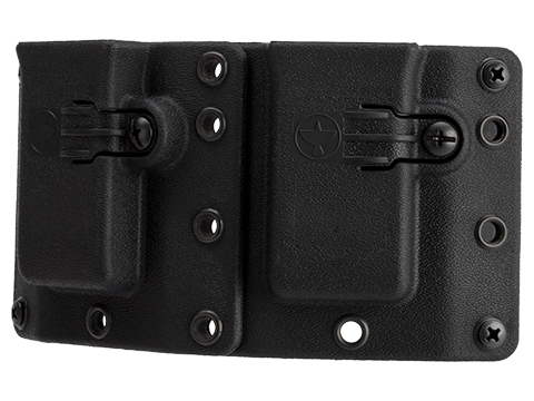 Raven Concealment Standard Profile Omnidirectional Pistol Magazine Carrier w/ 1.5 Belt Loops (Type: Double-Double Stack 9mm / .40 S&W)