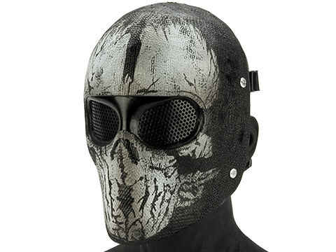 Evike.com R-Custom FiberglassGhost Mask (Style: Keegan / Mesh)