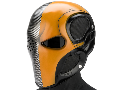 Evike.com R-Custom Fiberglass Death Stroke Full Face Mask (Color: Grey Lens)