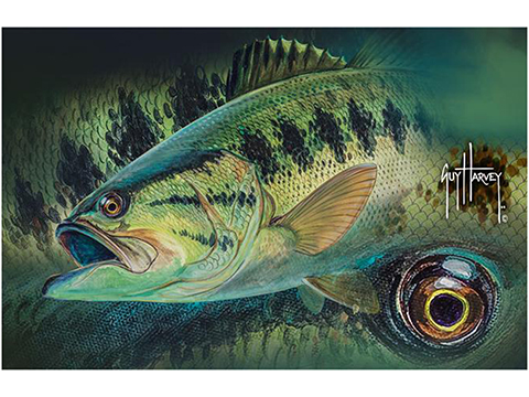 River's Edge Rubber Door Mat (Style: Guy Harvey Bass)