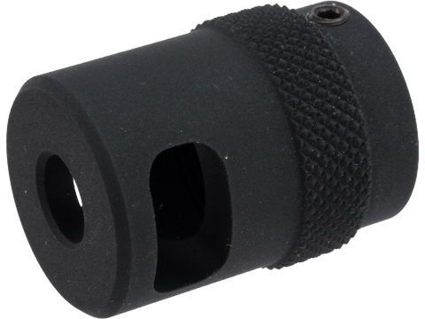 Retro Arms CZ 14mm Positive CNC Muzzle Brake for Airsoft AEGs (Model: Type B)