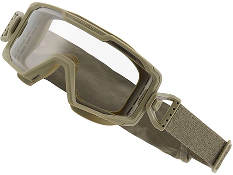 Revision MerlinHawk Ballistic Goggle Basic Kit (Color: Tan / Clear Lens)