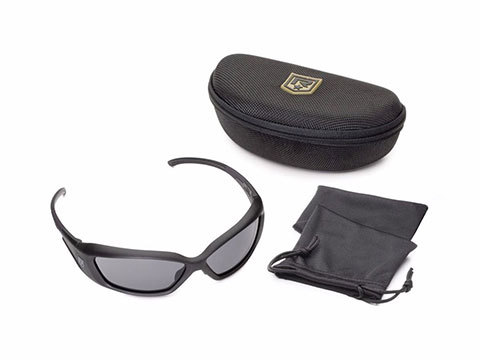 Revision Hellfly Ballistic Sunglasses (Color: Black Frame / Smoke Lens ...