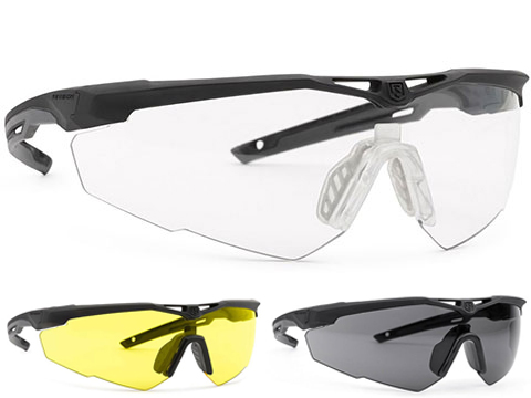 Revision Stingerhawk Basic Ballistic Eyewear Kit (Type: Black Frame / Clear Lens)