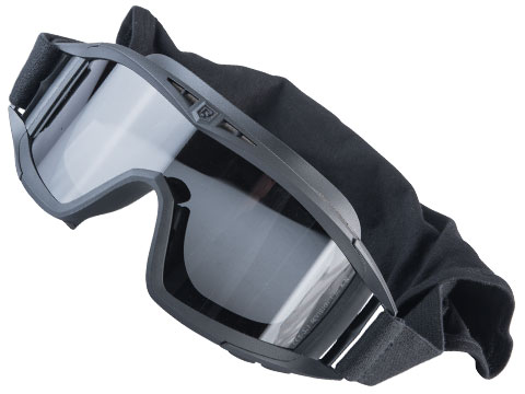 Revision Asian Fit Tactical Locust Goggles (Color: Black w/ Smoke Lens)