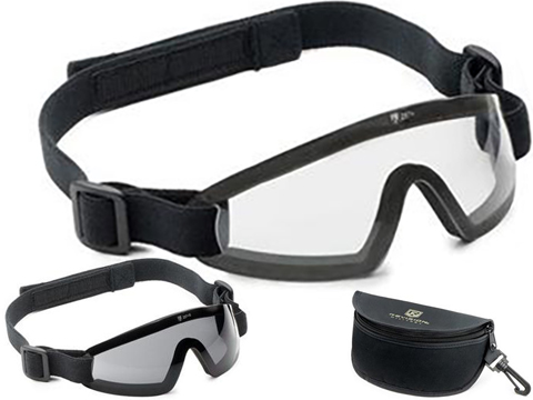 Revision Exoshield Extreme Low-Profile Eyewear (Color: Black/Clear)