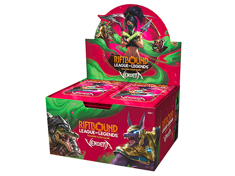 Riftbound League of Legends Trading Card Game: Vendetta Booster Display