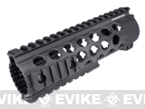 Troy Industries Licensed TRX Battle Rail for M4 Series AEG by Madbull Airsoft (Color: Black / 7)