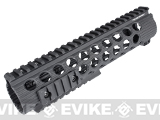 Troy Industries Licensed TRX Battle Rail for M4 Series AEG by Madbull Airsoft (Color: Black / 9)