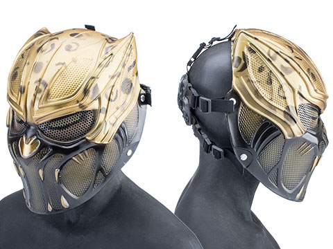 Evike.com R-Custom Fiberglass KMonger Full Face Mask (Type: Mesh Lens / Large)