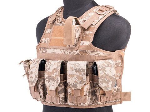 Matrix Tactical Systems Junior Size CIRAS Tactical Vest (Color: Digital Desert)