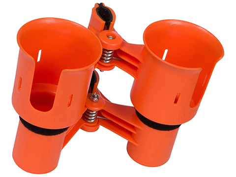 The RoboCup Portable Beverage Caddy / Cup Holder (Color: Orange)