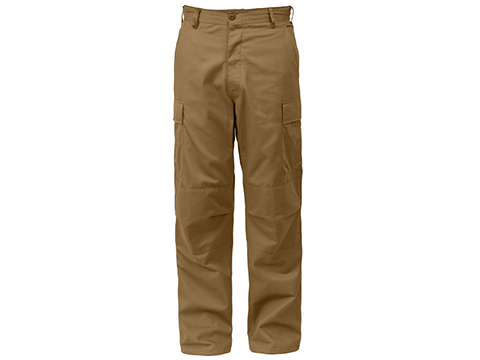 Rothco Relaxed Fit Zipper Fly BDU Pants (Color: Coyote Brown / Medium)